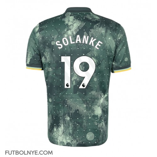 Camiseta Tottenham Hotspur Dominic Solanke #19 Tercera Equipación 2024-25 manga corta